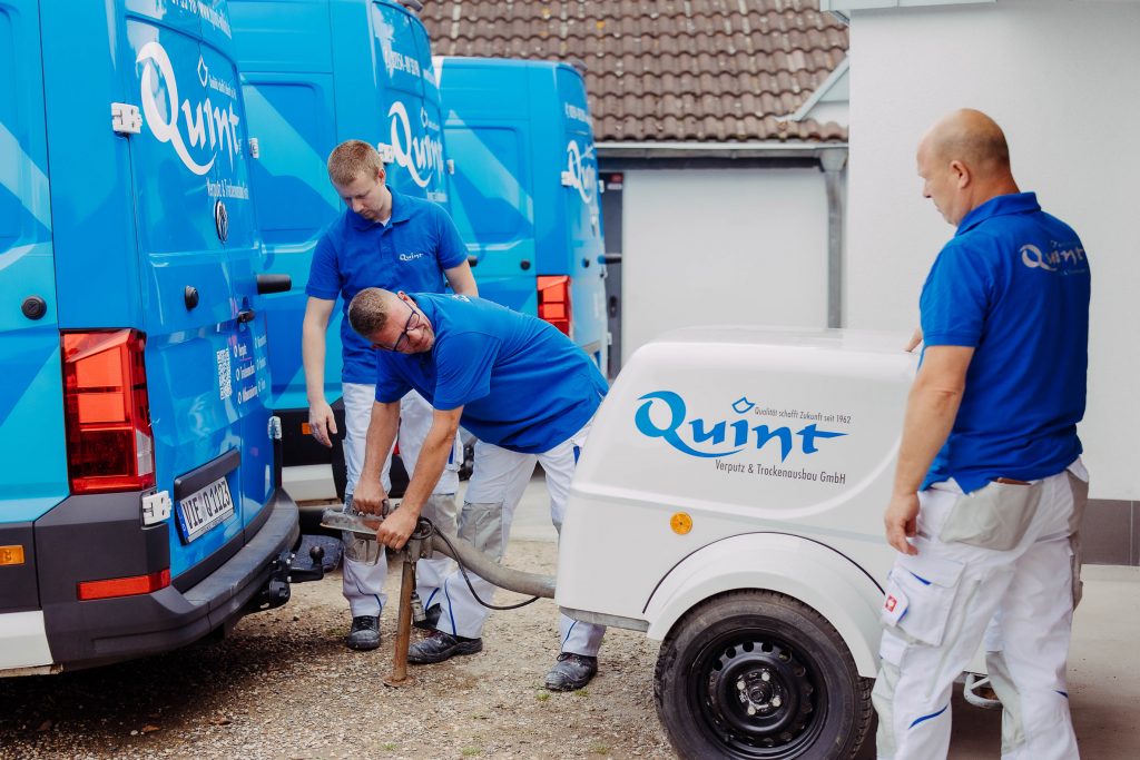 Innenausbau durch die Quint Verputz & Trockenbau GmbH