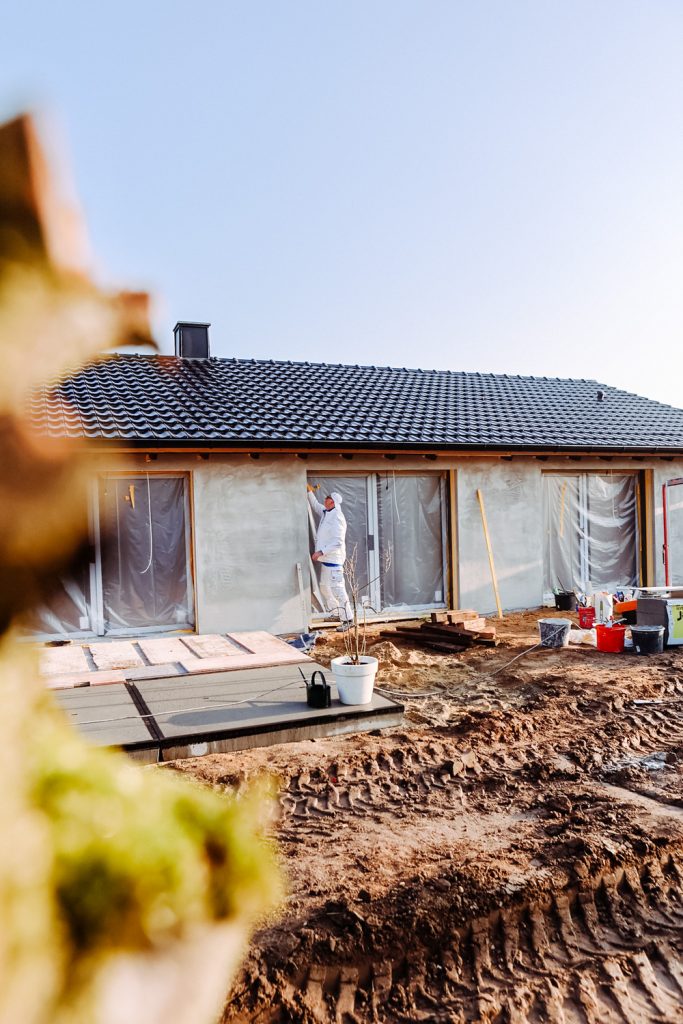 Projektaufnahme der Quint Verputz & Trockenbau GmbH bei fachgerechten Ausbauarbeiten