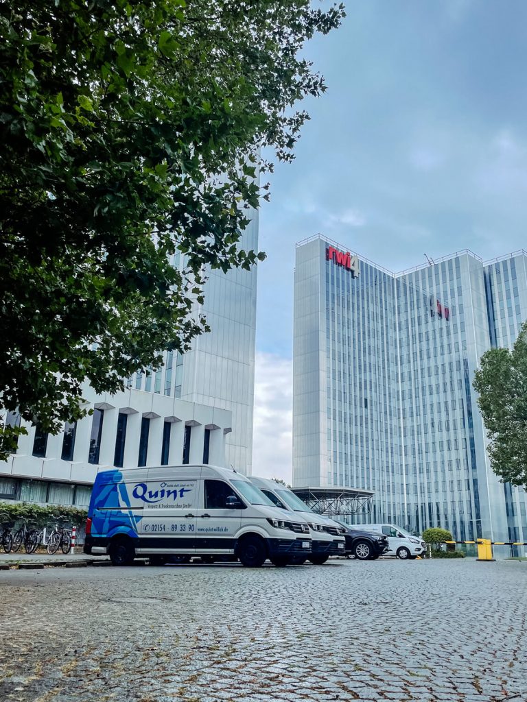 Projektaufnahme der Quint Verputz & Trockenbau GmbH bei fachgerechten Ausbauarbeiten