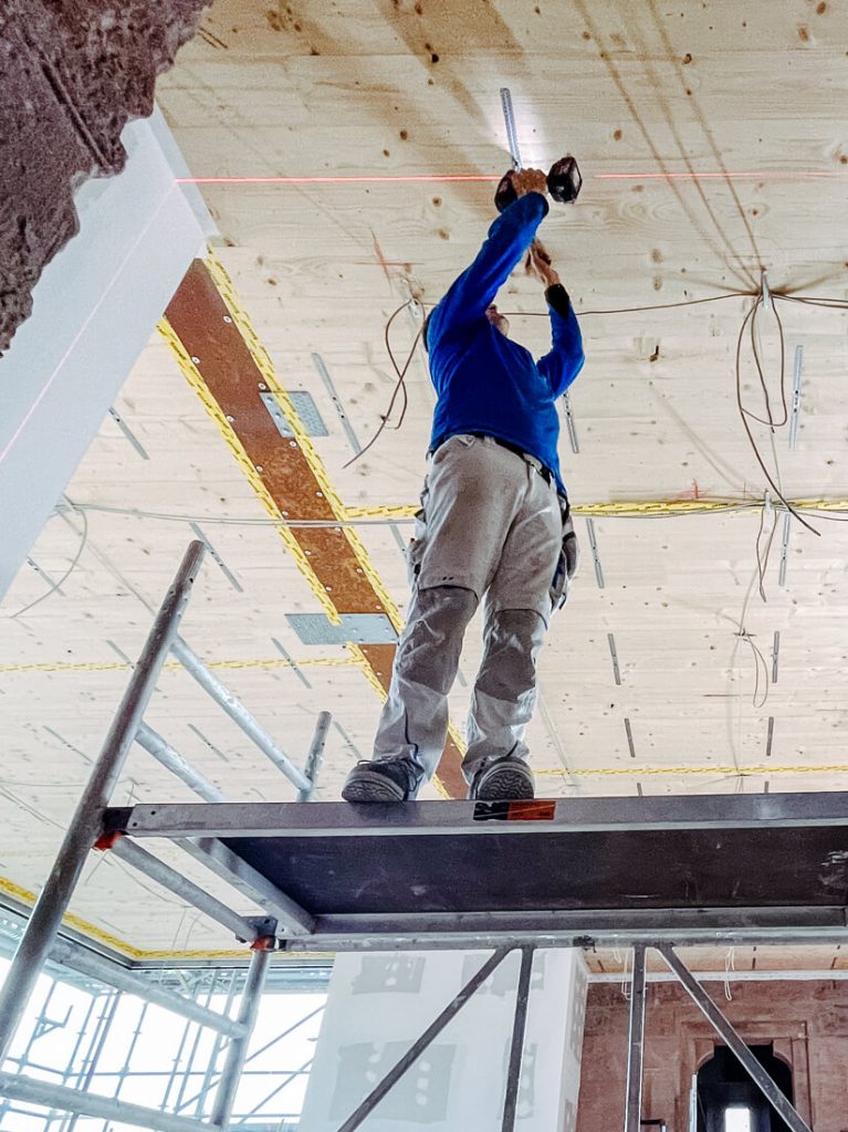 Innenausbau durch die Quint Verputz & Trockenbau GmbH